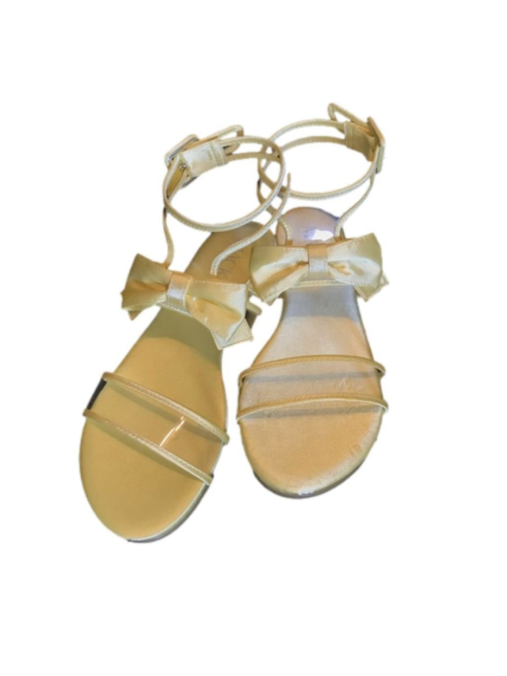 YELLOW SANDALS WITH BOW ✨✨✨